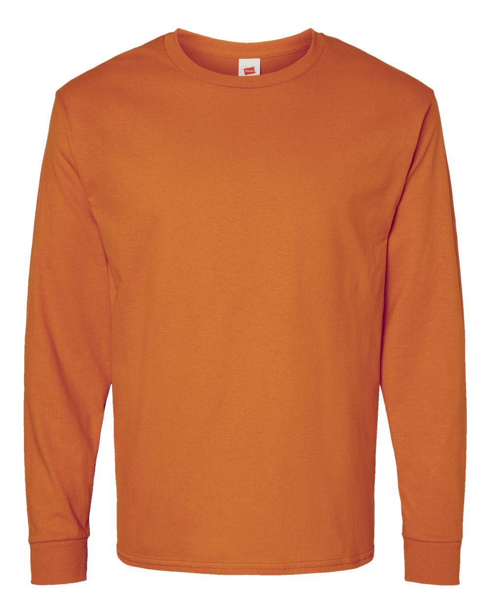 Hanes 5286 - Unisex Essential-T Long Sleeve T-Shirt - Texas Orange