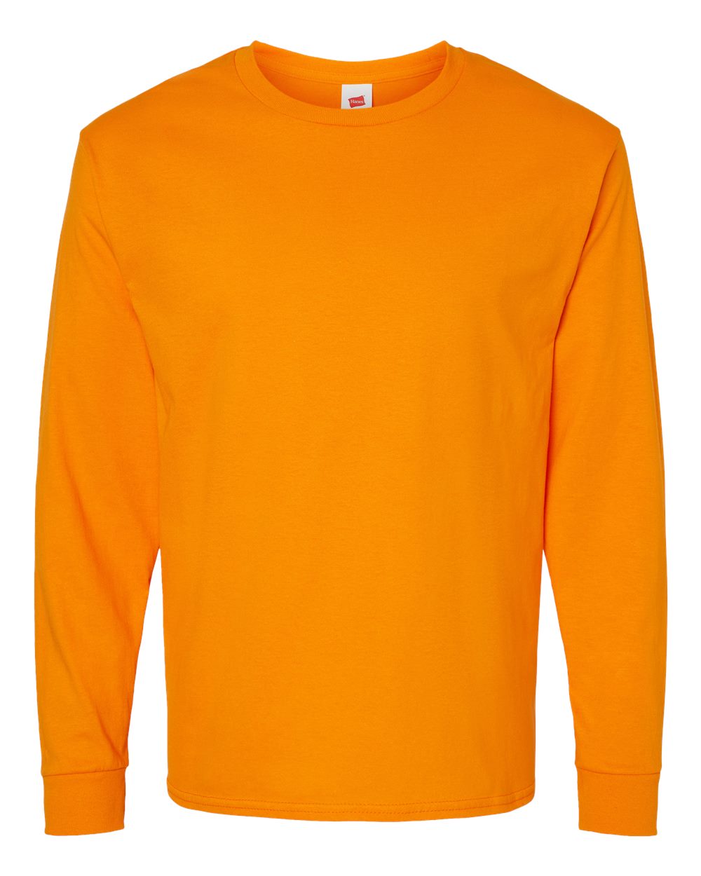 Hanes 5286 - Unisex Essential-T Long Sleeve T-Shirt - Tennessee Orange