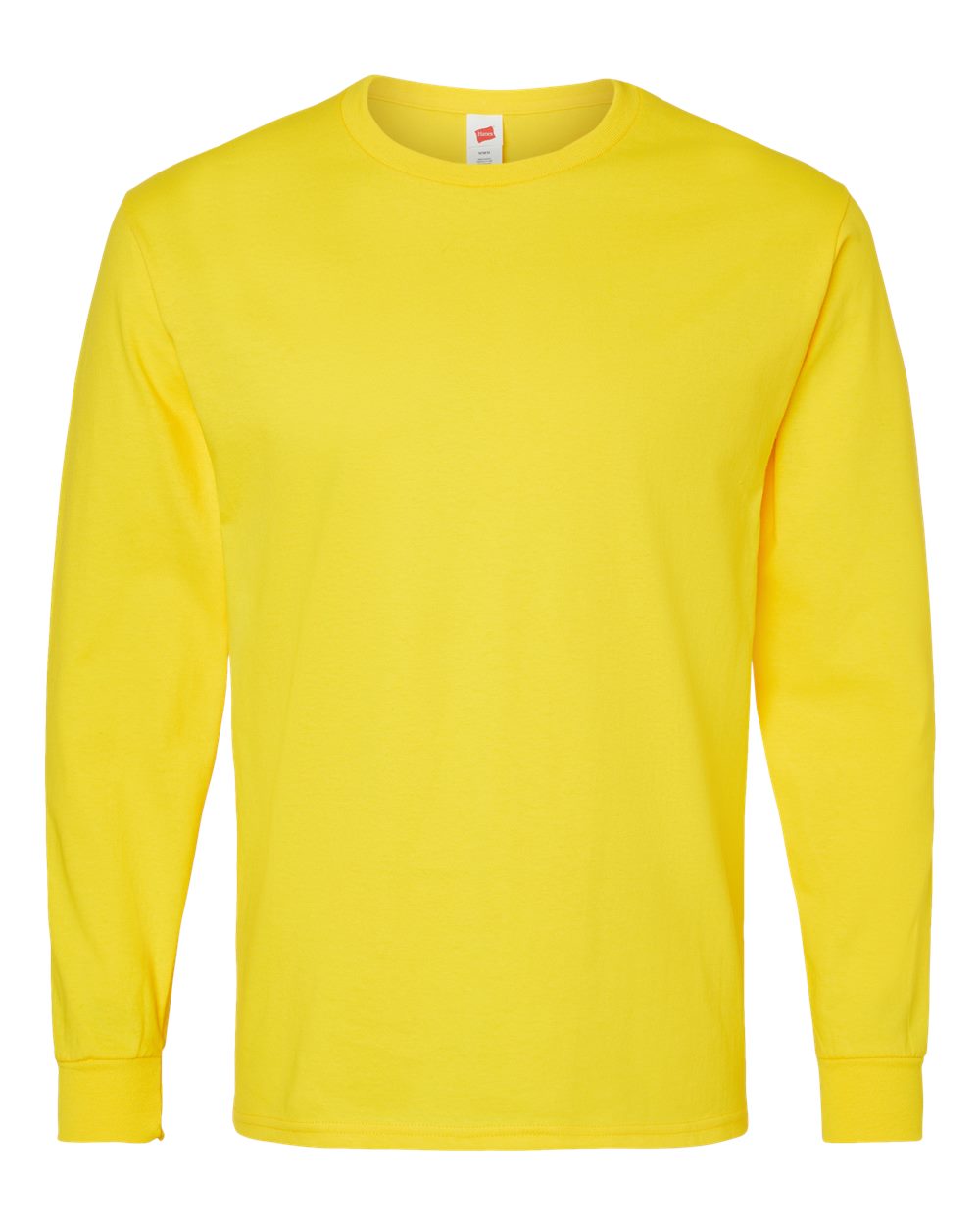 Hanes 5286 - Unisex Essential-T Long Sleeve T-Shirt - Athletic Yellow