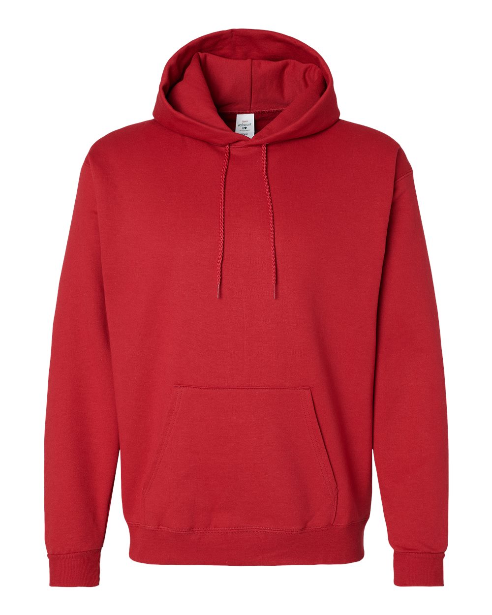 Hanes P170 - Unisex EcoSmart® Hooded Sweatshirt - Athletic Crimson