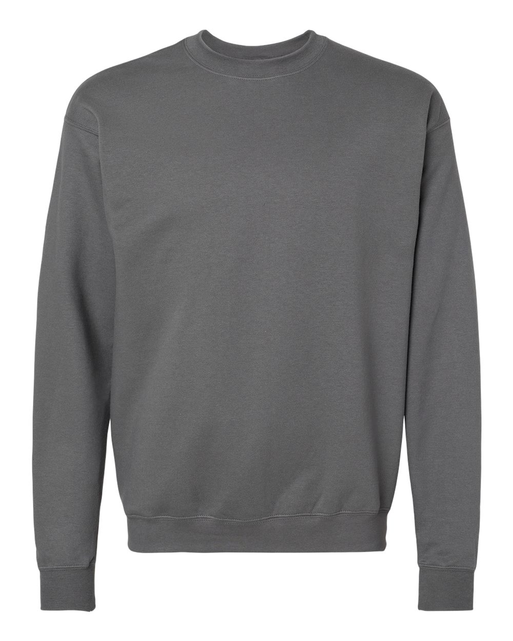 Hanes RS160 - Unisex Perfect Sweats Crewneck Sweatshirt - Smoke Grey