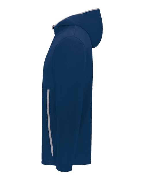 Augusta Sportswear Unisex Eco Revive™ Polar Fleece Hooded Full-Zip Jacket 6858