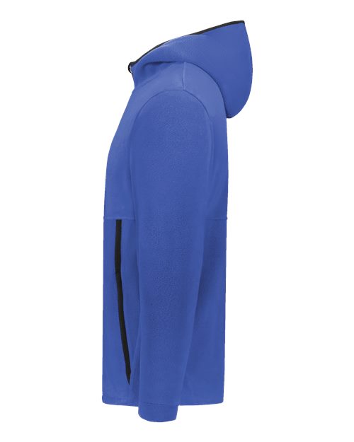 Augusta Sportswear Youth Eco Revive™ Polar Fleece Hooded Full-Zip Jacket 6859