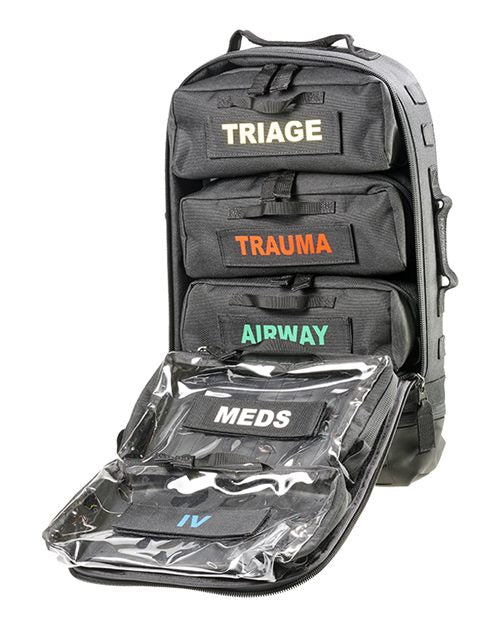 MERET SAVIOR7™ PRO Black Backpack M5023