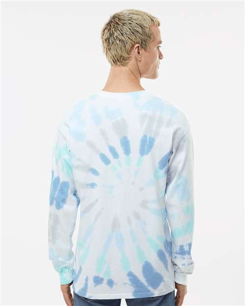 Colortone Unisex Tie-Dyed Long Sleeve T-Shirt 2000