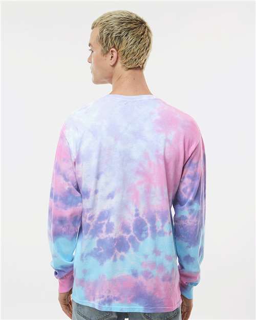 Colortone Unisex Tie-Dyed Long Sleeve T-Shirt 2000