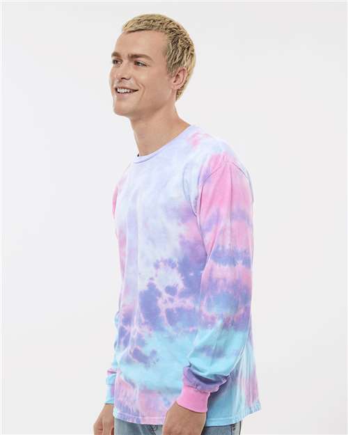 Colortone Unisex Tie-Dyed Long Sleeve T-Shirt 2000
