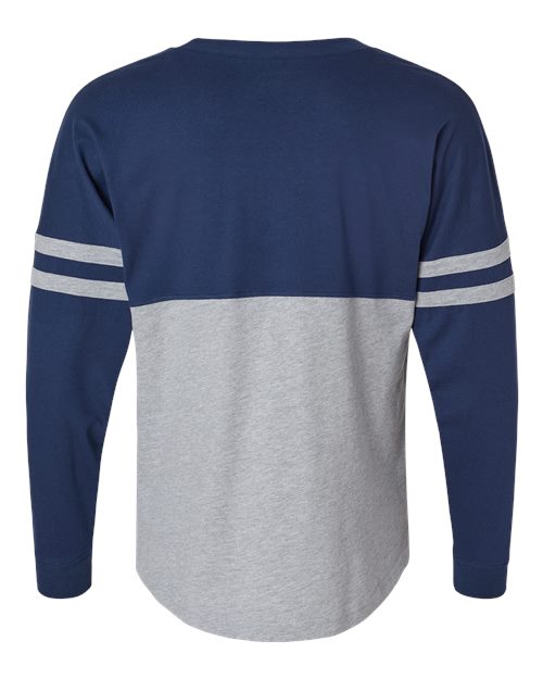 Boxercraft Women's Pom Pom Long Sleeve Jersey T-Shirt BW3514