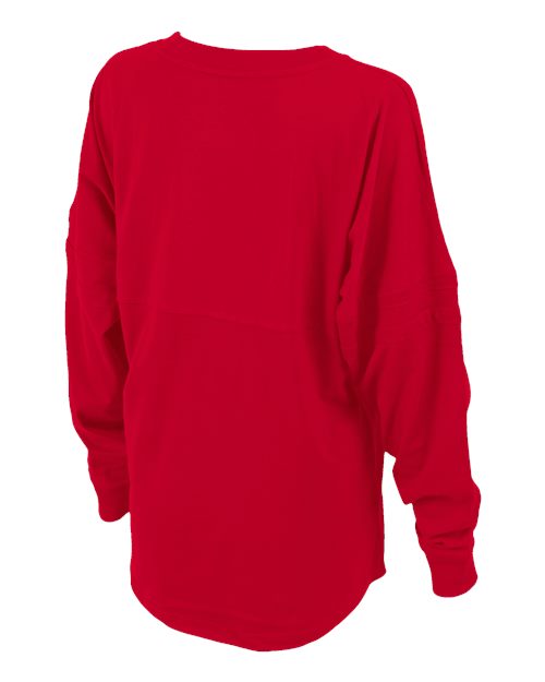 Boxercraft Women's Pom Pom Long Sleeve Jersey T-Shirt BW3514