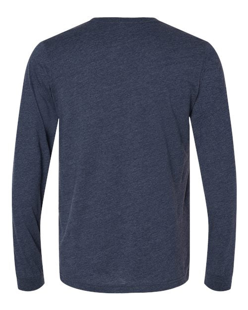 BELLA + CANVAS Heather CVC Long Sleeve Tee 3501CVC