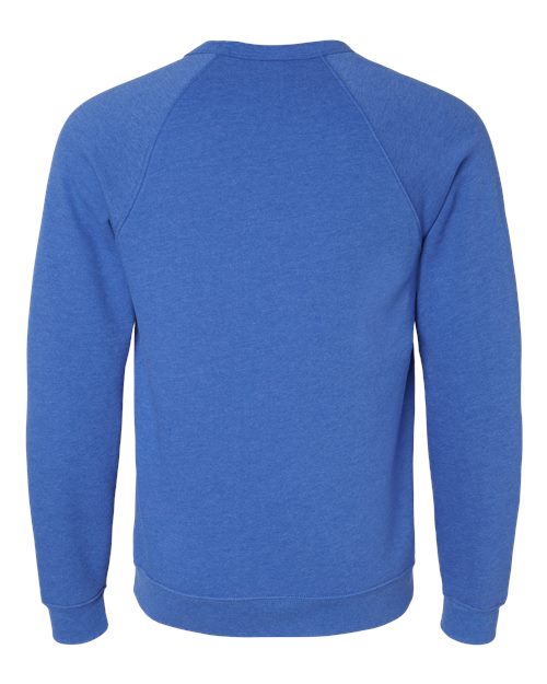 BELLA + CANVAS Unisex Sponge Fleece Raglan Crewneck Sweatshirt 3901
