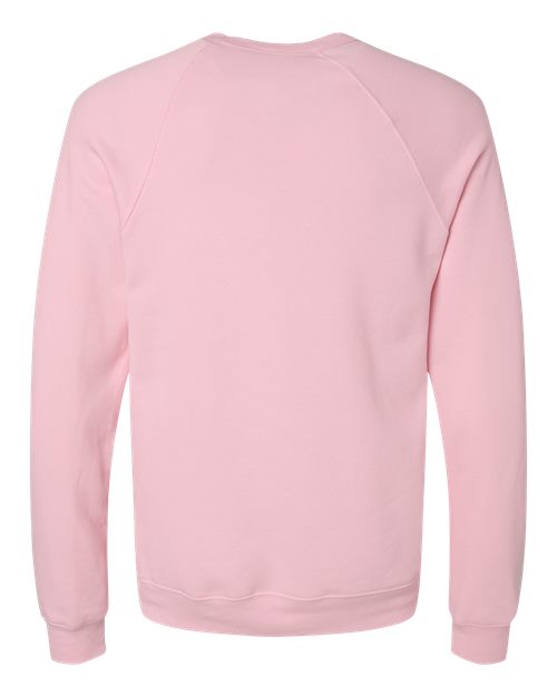 BELLA + CANVAS Unisex Sponge Fleece Raglan Crewneck Sweatshirt 3901