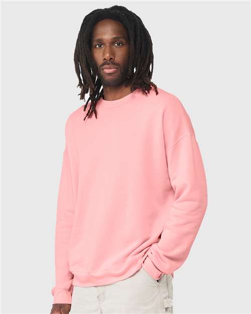 BELLA + CANVAS Unisex Sponge Fleece Drop Shoulder Crewneck Sweatshirt 3945