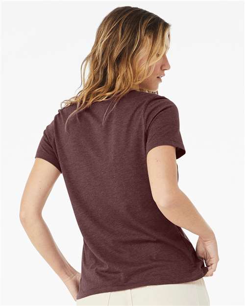 BELLA + CANVAS Women’s Relaxed Fit Heather CVC Tee 6400CVC