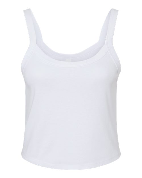 BELLA + CANVAS Women's Micro Rib Spaghetti Strap Tank 1012