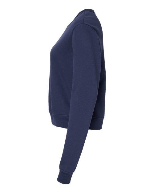 BELLA + CANVAS Women's Sponge Fleece Crewneck Sweatshirt 7511
