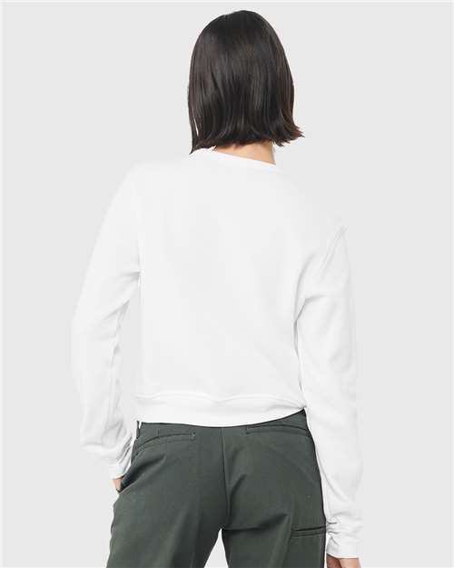 BELLA + CANVAS Women's Sponge Fleece Crewneck Sweatshirt 7511