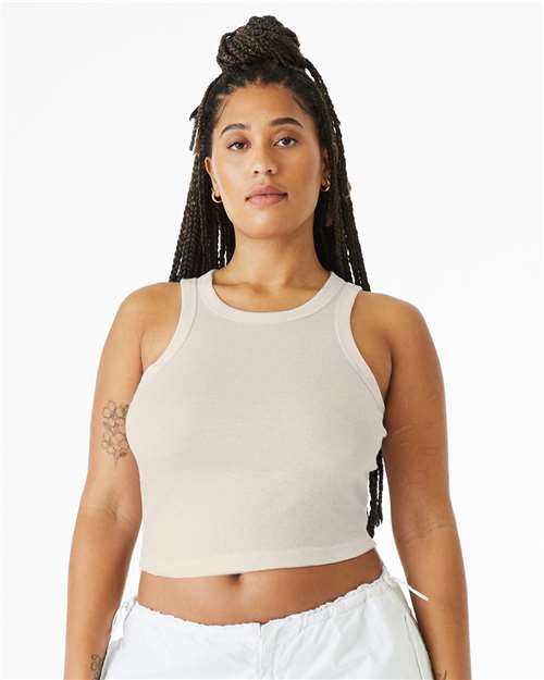 BELLA + CANVAS Women's Micro Rib Racer Tank 1019