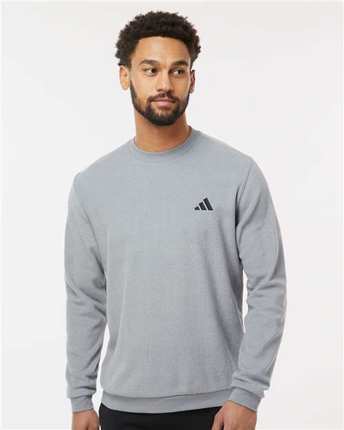 Adidas Men's Terry Loop Crewneck Sweatshirt A586