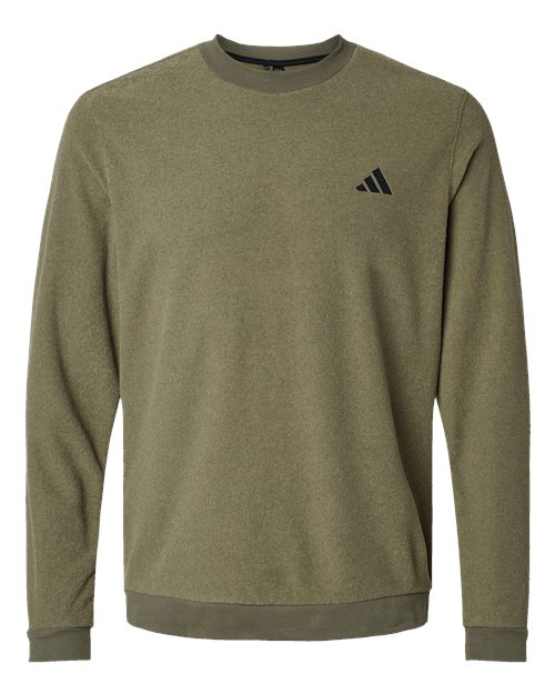 Adidas Men's Terry Loop Crewneck Sweatshirt A586