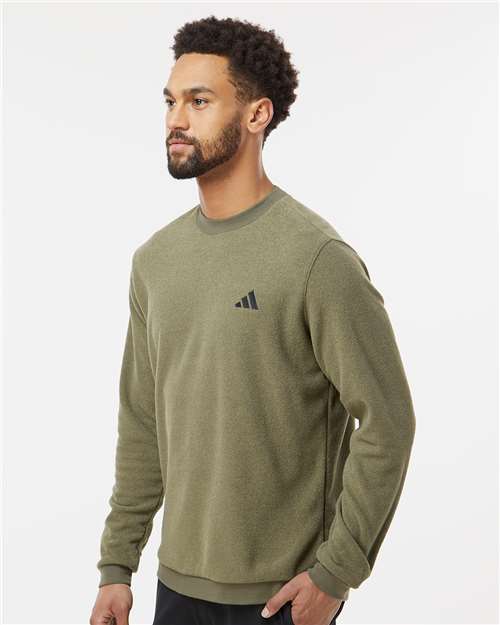 Adidas Men's Terry Loop Crewneck Sweatshirt A586