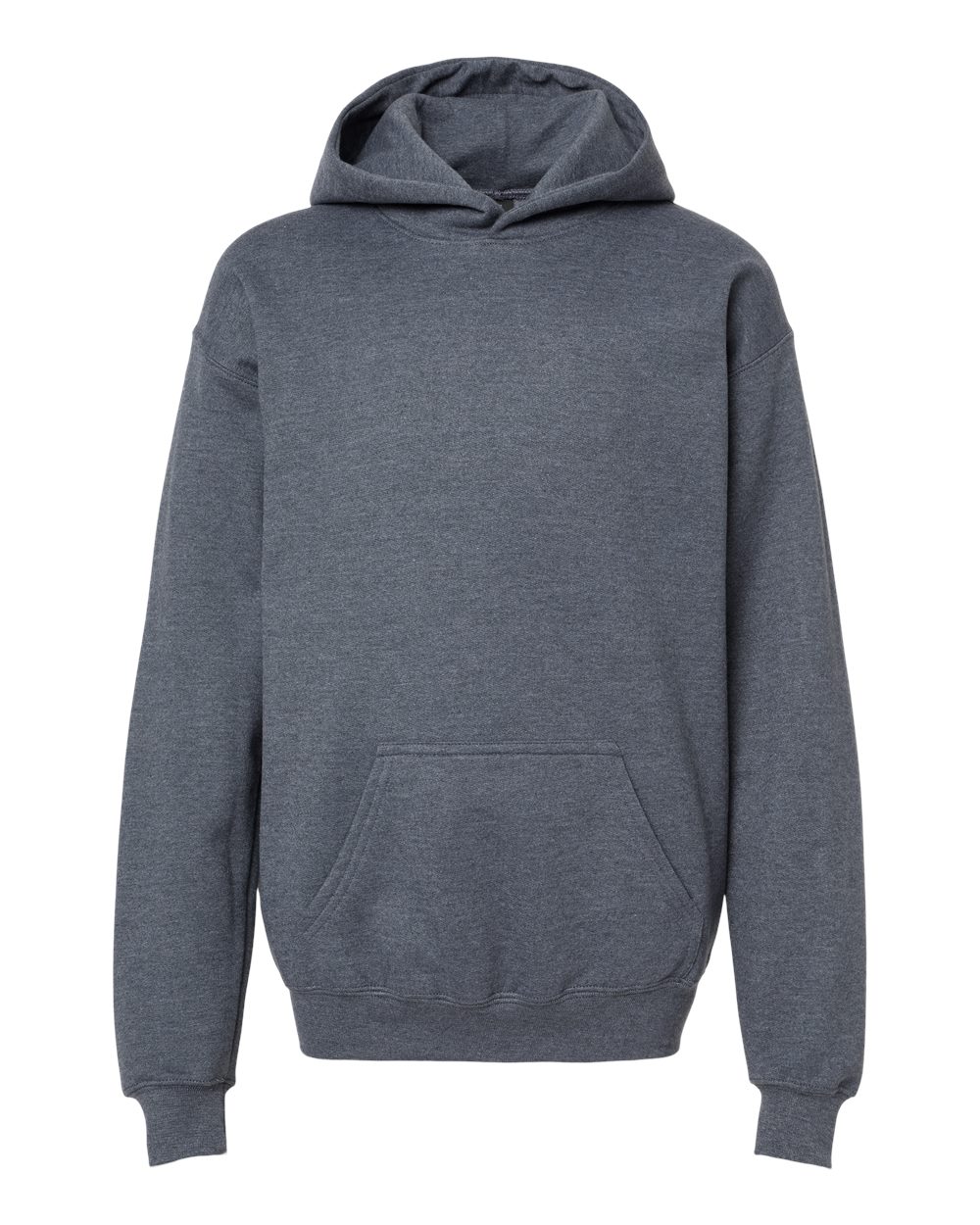 Gildan SF500B - Youth Softstyle® Midweight Hooded Sweatshirt - Dark Heather