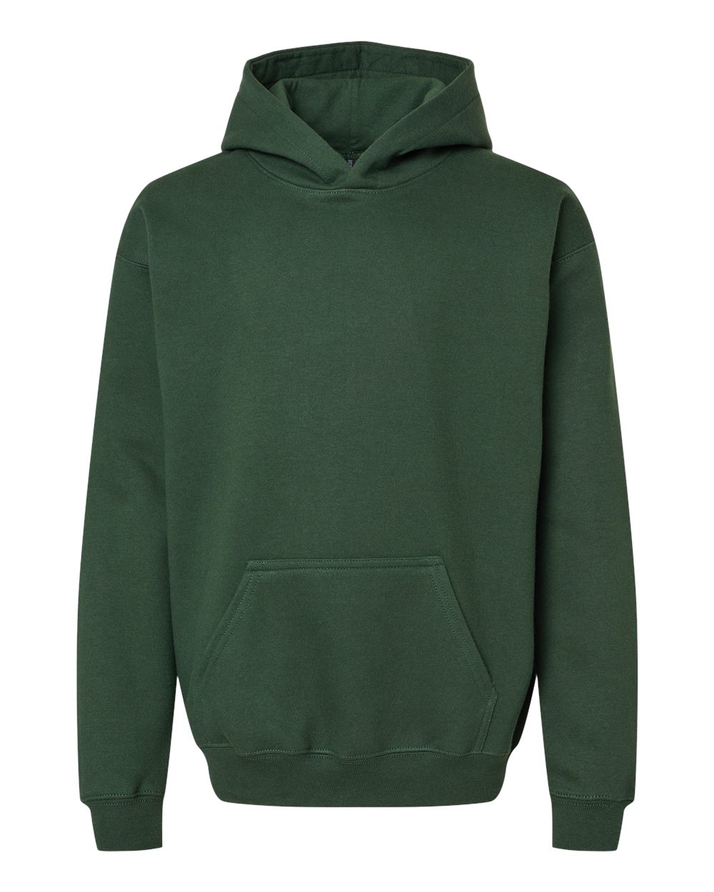 Gildan SF500B - Youth Softstyle® Midweight Hooded Sweatshirt - Forest Green