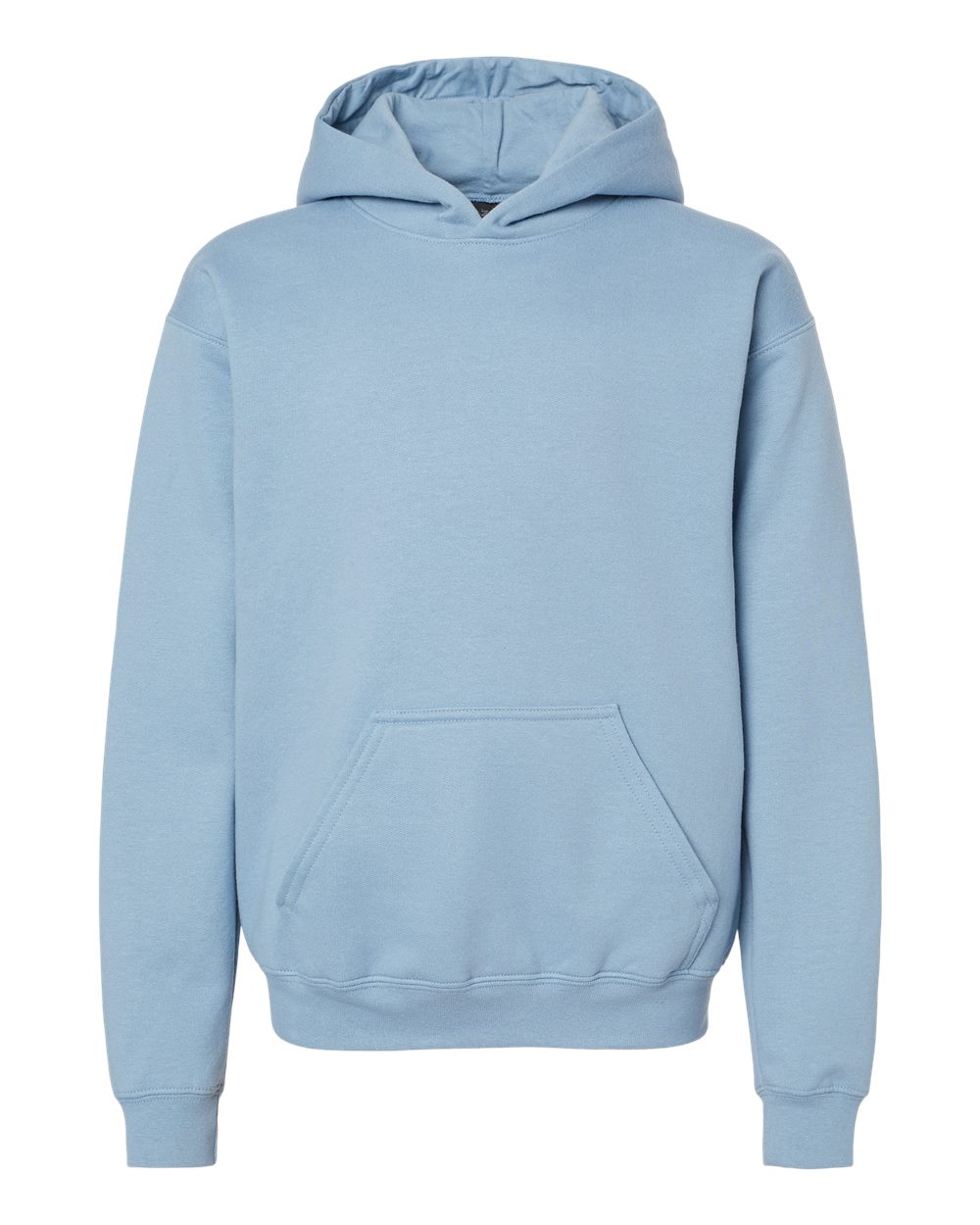 Gildan SF500B - Youth Softstyle® Midweight Hooded Sweatshirt - Stone Blue