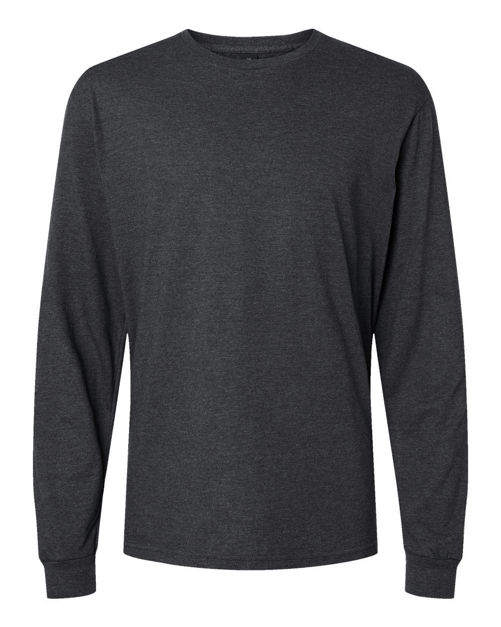 Gildan 64440CVC - Unisex Softstyle® CVC Long Sleeve T-Shirt - Pitch Black Mist