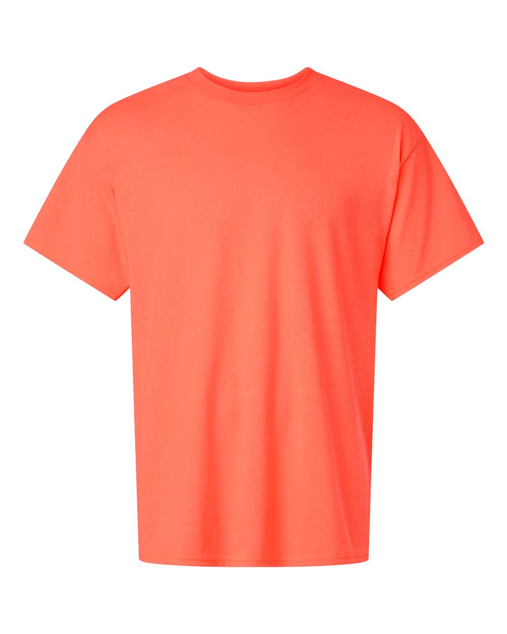 Gildan 5000 - Unisex Heavy Cotton™ T-Shirt - Heather Neon Coral