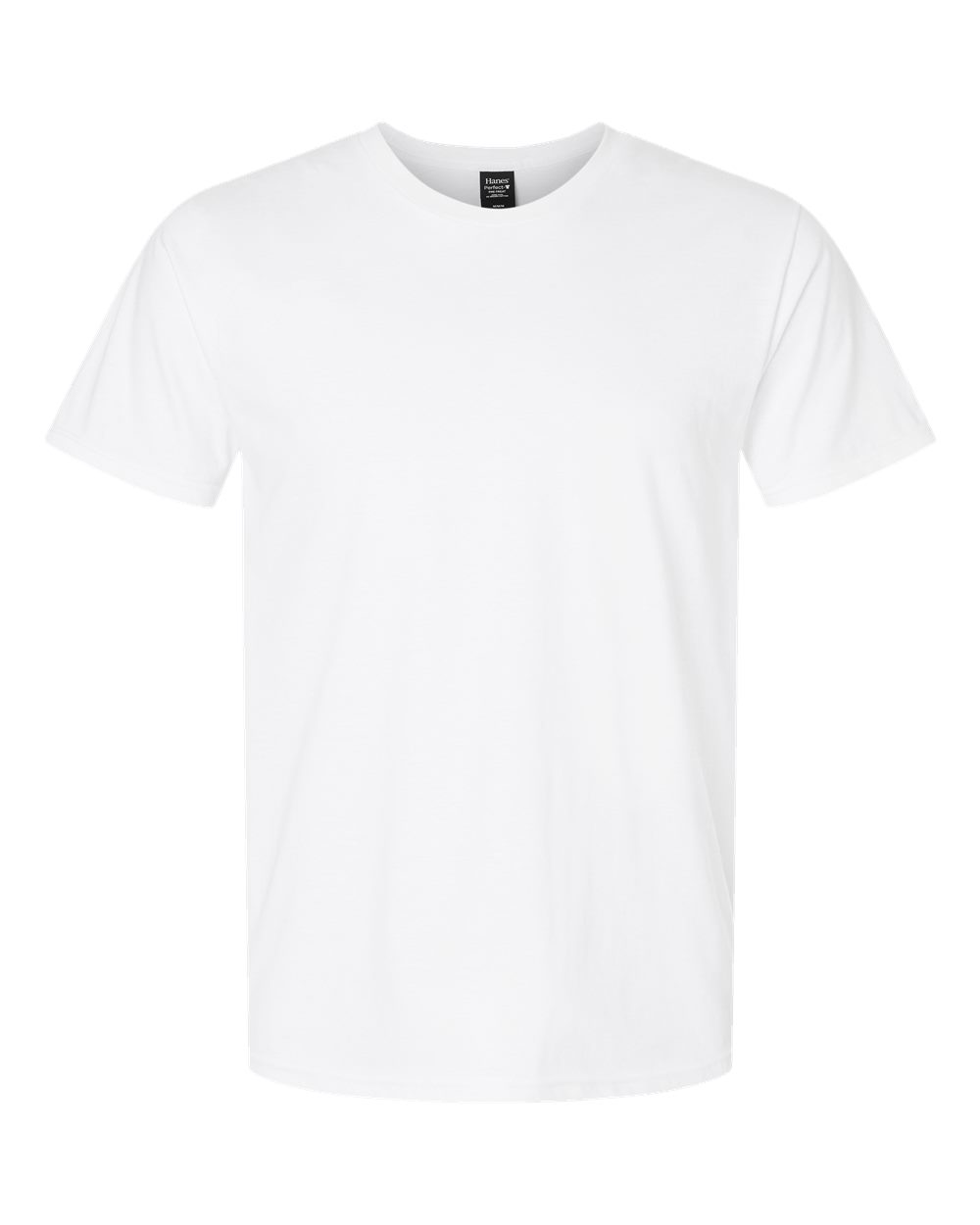 Hanes 498PT - Unisex Perfect-T DTG T-Shirt - White