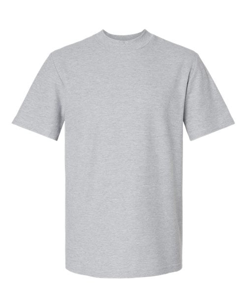 American Apparel Unisex Pique Mockneck Tee 1PQ