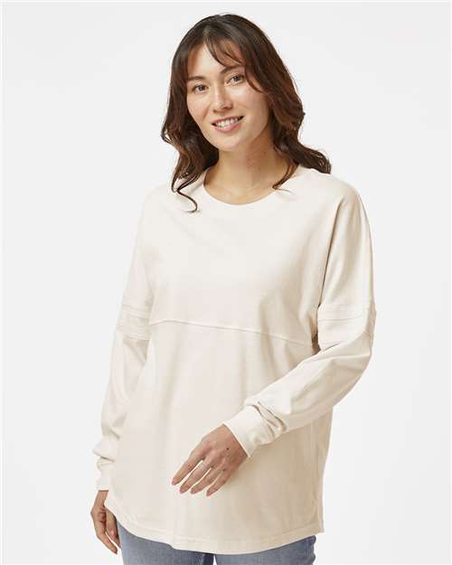 Boxercraft Women's Pom Pom Long Sleeve Jersey T-Shirt BW3514