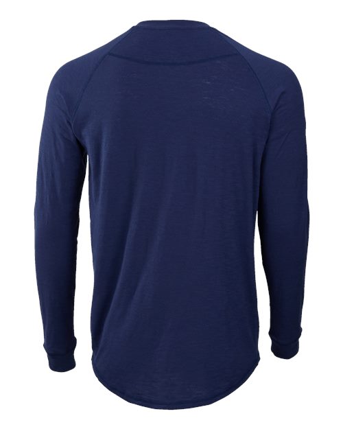 Boxercraft Unisex Henley Long Sleeve T-Shirt BM3101