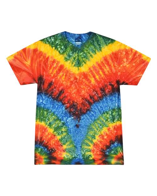 Colortone Unisex Multi-Color Tie-Dyed T-Shirt 1000