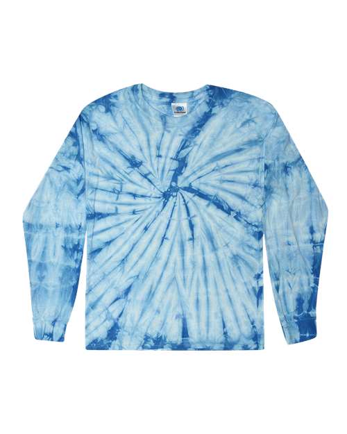 Colortone Unisex Tie-Dyed Long Sleeve T-Shirt 2000