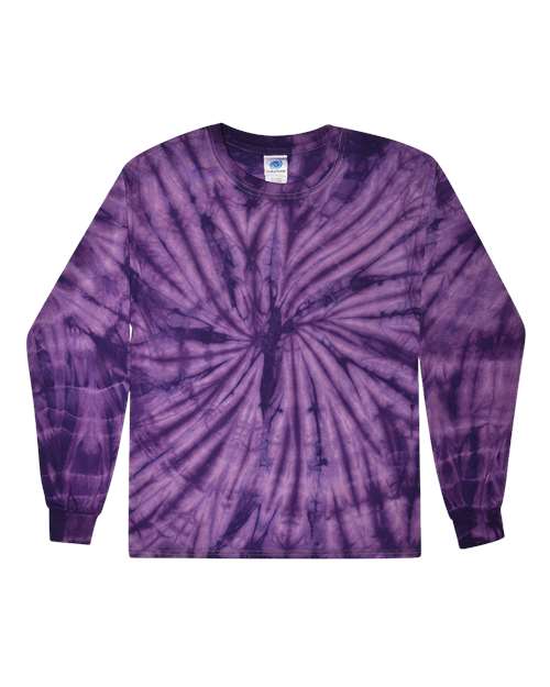 Colortone Unisex Tie-Dyed Long Sleeve T-Shirt 2000