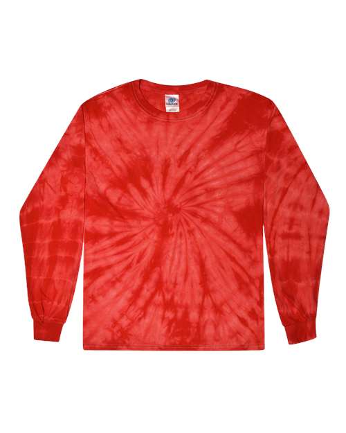 Colortone Unisex Tie-Dyed Long Sleeve T-Shirt 2000