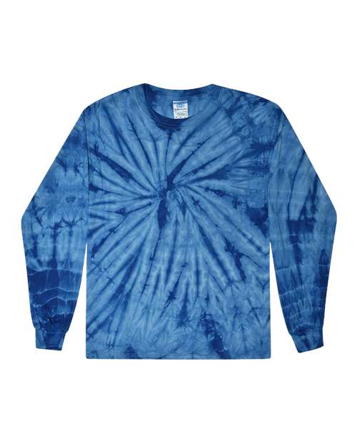 Colortone Unisex Tie-Dyed Long Sleeve T-Shirt 2000