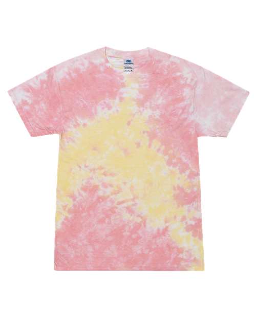 Colortone Youth Multi-Color Tie-Dyed T-Shirt 1000Y