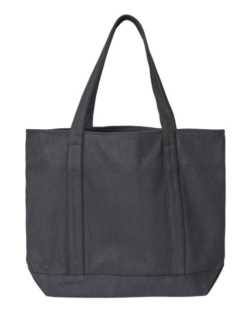 Liberty Bags XL Zippered Cotton Canvas Resort Tote 8873