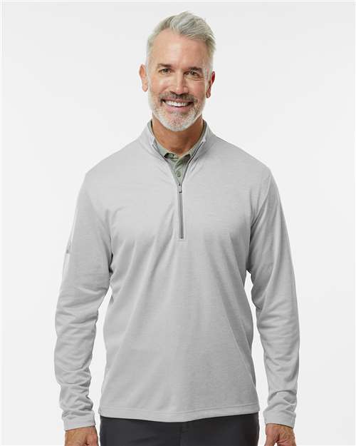 Adidas Men's Space Dyed Quarter-Zip Pullover A593