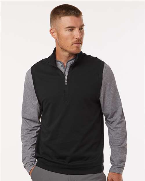 Adidas Men's Club Quarter-Zip Vest A599
