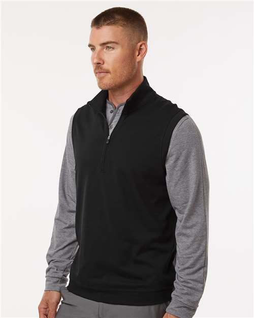 Adidas Men's Club Quarter-Zip Vest A599