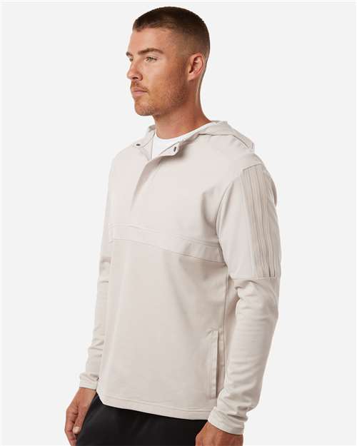 Adidas Men's Half-Zip Hooded Anorak A607