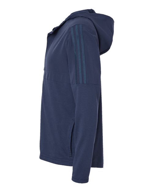 Adidas Men's Half-Zip Hooded Anorak A607