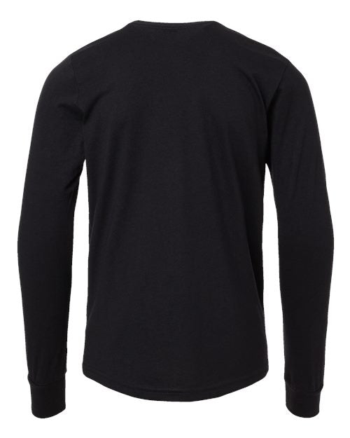 BELLA + CANVAS Youth Heather CVC Long Sleeve Tee 3501YCVC