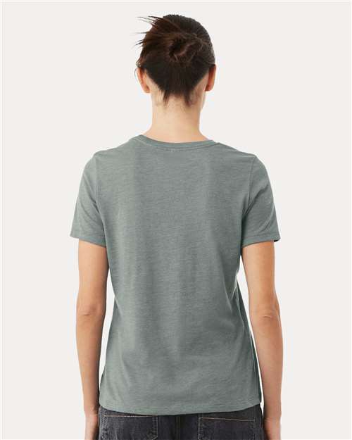 BELLA + CANVAS Women’s Relaxed Fit Heather CVC Tee 6400CVC