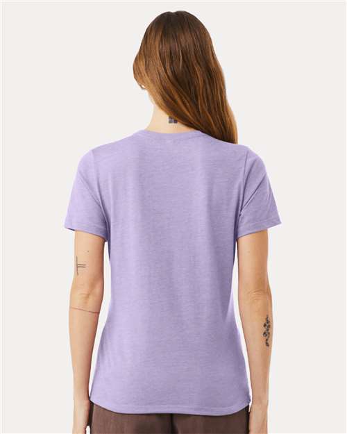 BELLA + CANVAS Women’s Relaxed Fit Heather CVC Tee 6400CVC