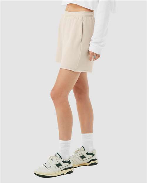 BELLA + CANVAS Women's Cutoff Shorts 3787